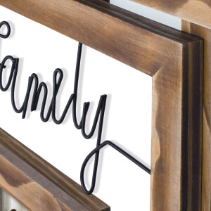 ZEP Chieri Familie cadru galerie din lemn 8 fotografii...