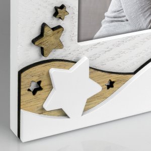 ZEP Holz-Fotorahmen Opa Herbert 10x15 cm weiß