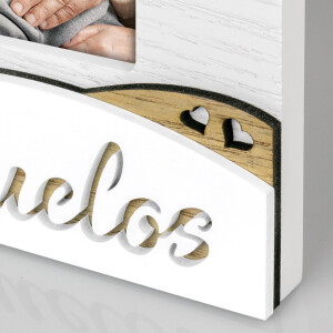 ZEP Rama foto din lemn Riccardo alb10x15 cm Abuelos