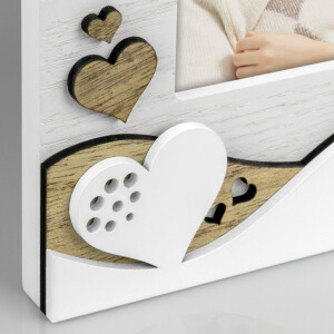 ZEP Rama foto din lemn Riccardo alb10x15 cm Abuelos