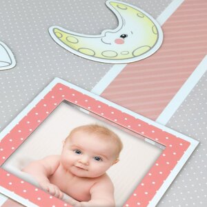 ZEP album pentru copii Fred roz 24x24 cm 40 pagini albe