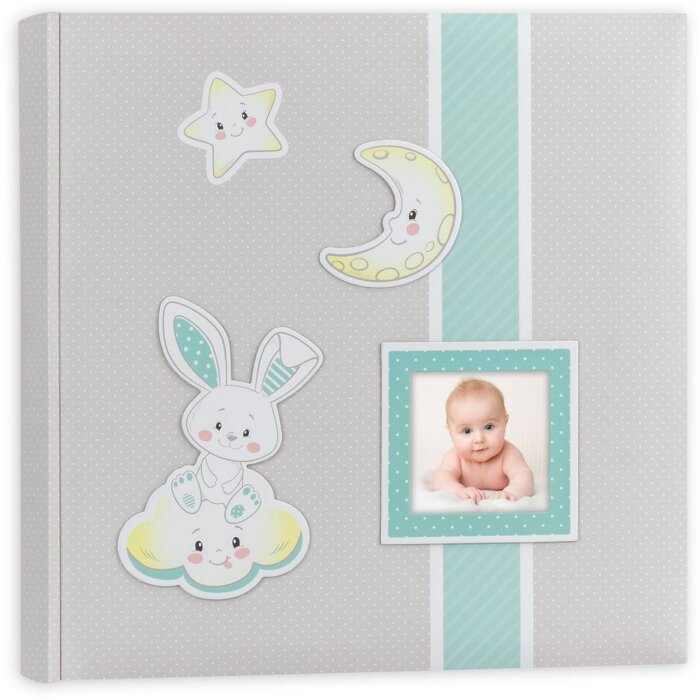 ZEP album pentru copii Fred albastru 24x24 cm 40 pagini albe