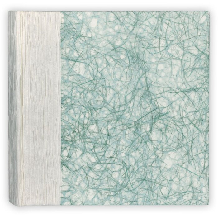 ZEP album foto Seul albastru 24x32 cm 60 pagini albe pagini de protecție din sticlă