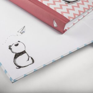 Album pentru copii Walther Little Panda albastru 50 pagini 28x30.5 cm