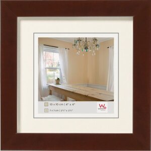 Walther Holzrahmen Pepper 15x15 cm Nussbaum
