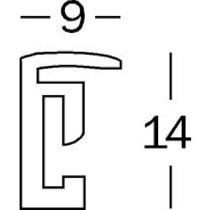 Cadru din plastic Walther New Lifestyle 15x15 cm aur design atemporal