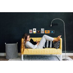 Cadru din plastic Walther New Lifestyle 15x15 cm aur design atemporal