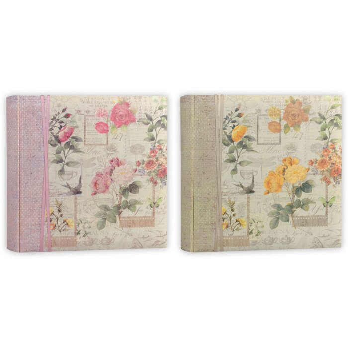 Album foto ZEP Ophelia Vintage Flowers 24x24 cm 40 pagini sau 32x32 cm 100 pagini