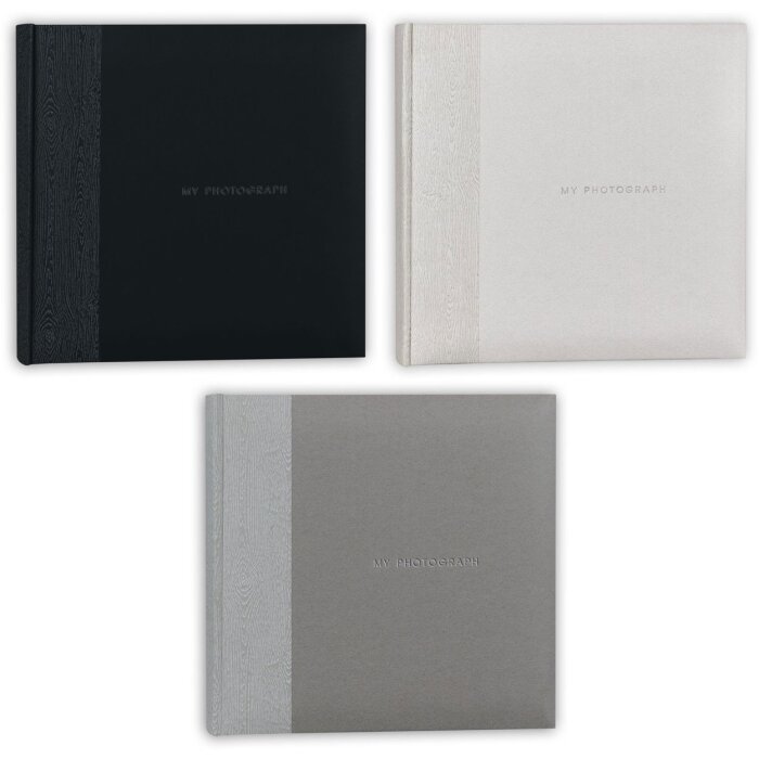 Album foto ZEP Luis 24x24 cm album carte 3 culori 40 pagini albe copertă de hârtie