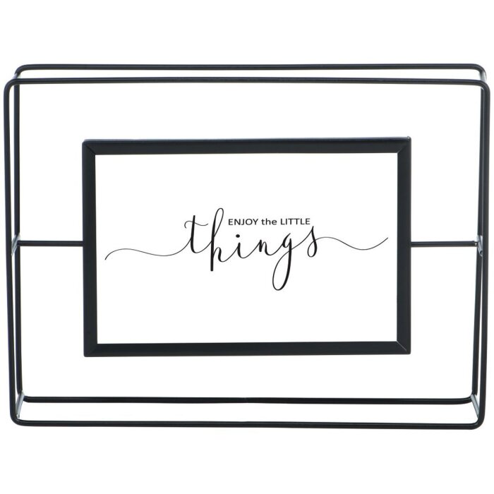 Cadru foto Cleveland 10x15 cm negru