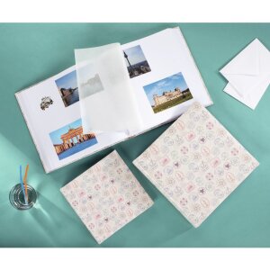 Album foto Hama jumbo Stamps 30x30 cm 100 pagini albe design maritim