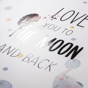 Album pentru copii Hama To The Moon 25x25 cm 50 pagini albe