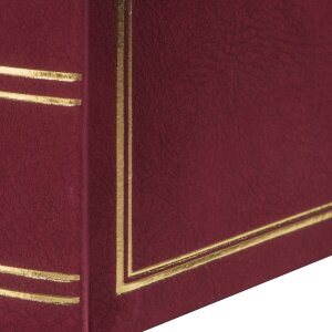 Album foto Hama London Red 34x35 cm 80 pagini albe cu glassine