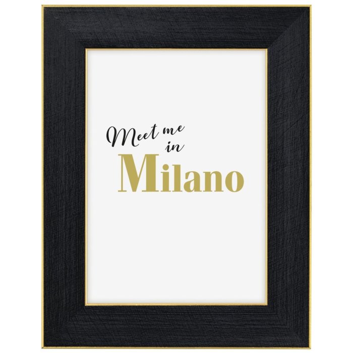 Hama Fotorahmen Milano 13x18 cm schwarz - Holzoptik