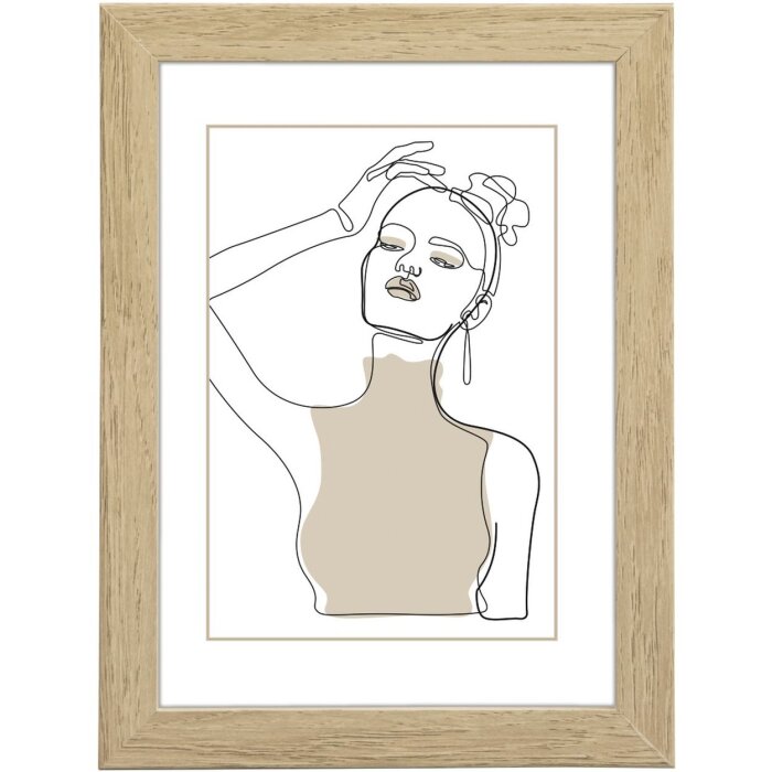 Cadru din lemn Copenhaga 15x20 cm stejar