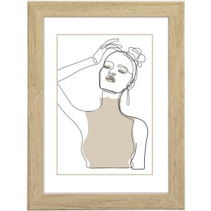 Cadru din lemn Copenhaga 15x20 cm stejar