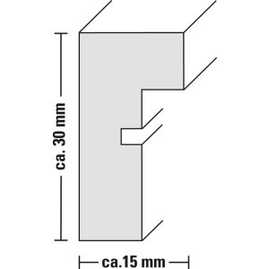 Hama Holzrahmen Kopenhagen 40x50 cm eiche