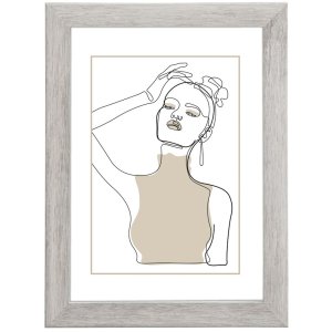 Hama Holzrahmen Kopenhagen 60x80 cm taupe mit...