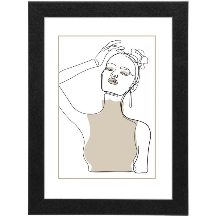 Hama Holzrahmen Kopenhagen 20x30 cm schwarz