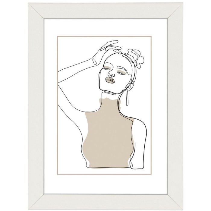 Hama Holzrahmen Kopenhagen 40x50 cm weiß