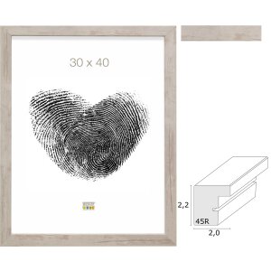 Deknudt Holzrahmen S45RH1AR natur 10x15 bis 50x60 cm