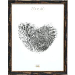 Deknudt Holzrahmen S46TG rustikale Rohholz-Optik 10x15 bis 40x60 cm