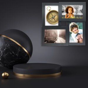 Henzo galerie foto Pure Barry 4 fotografii 10x15 cm negru