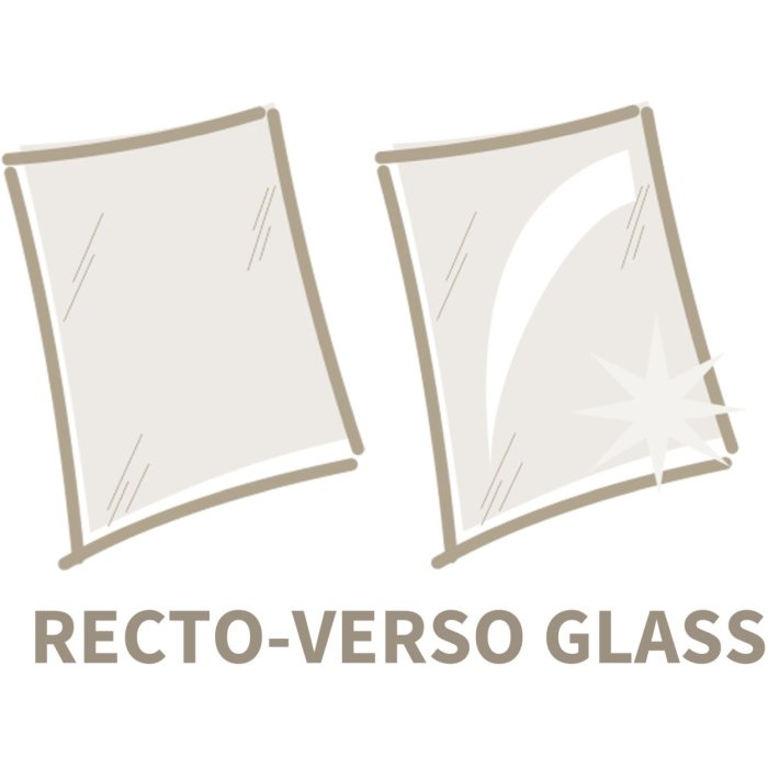 Deknudt Bilderrahmen Glas 60x80 cm Premiumglas