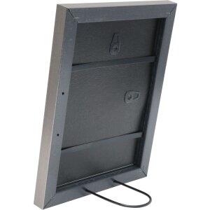 Cadru din plastic S41VD1 argintiu 24x30 cm sticlă anti-reflexivă