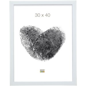 Cadru din plastic S41VK alb 20x25 cm sticlă premium