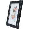 Cadru din plastic S41VK negru 15x20 cm sticlă premium