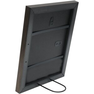 Cadru din plastic S41VK maro 18x24 cm sticlă premium