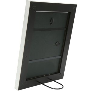 Deknudt Holzrahmen S42L weiß 30x40 cm Premiumglas