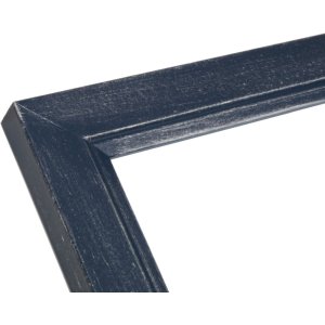 Deknudt Holzrahmen S42L blau 18x24 cm Premiumglas