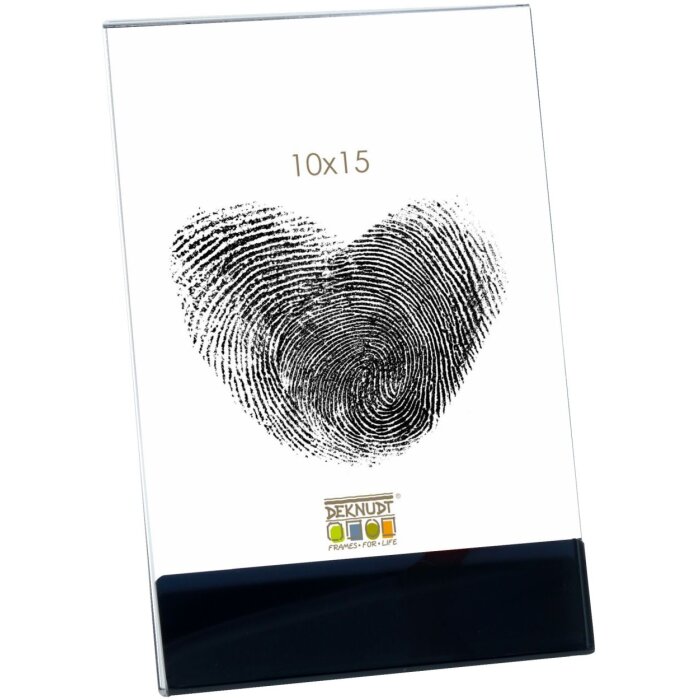 Suport foto S58SG negru 10x15 cm