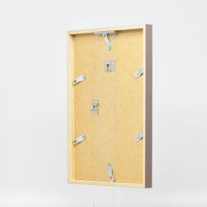 Effect Holzrahmen Profil 35 braun 10x10 cm Normalglas