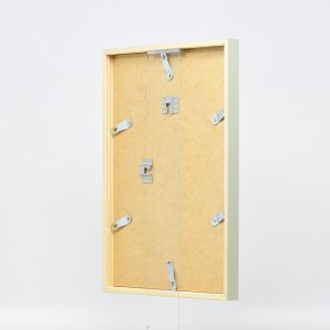 Effect Holzrahmen Profil 35 grün 10x10 cm mit Antireflexglas