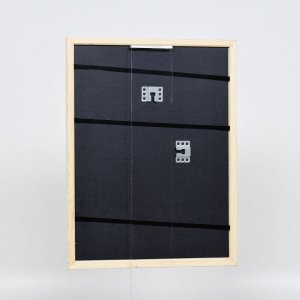 Effect Holzrahmen Profil 38 weiß 10x10 cm Antireflexglas