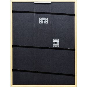 Efect cadru din lemn profil 23 verde 10x10 cm sticlă muzeu