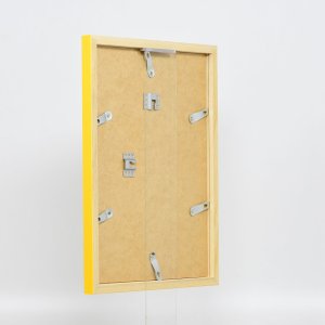 Cadru din lemn Top Cube 10x10 cm galben sticlă acrilică