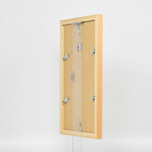 Efect cadru din lemn Top N mesteacăn 10x10 cm sticlă normală