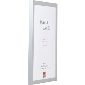 Cadru din lemn Top Cube 10x10 cm argint sticlă acrilică