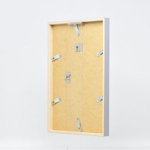 Effect Holzrahmen Profil 35 hellgrau 10x15 cm Normalglas