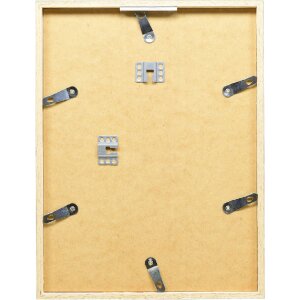 Efect cadru din lemn profil 35 maro 10x15 cm sticlă antireflex