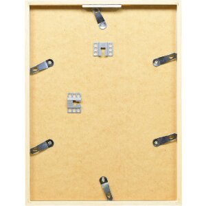 Efect cadru din lemn profil 35 maro deschis 10x15 cm sticlă muzeu