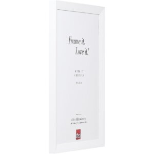 Rama din lemn efect Top N alb 10.5x14.8 cm sticlă normală