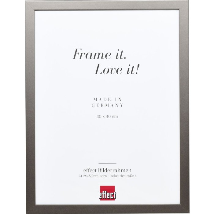 Cadru din lemn Top Cube 10.5x14.8 cm platină sticlă acrilică