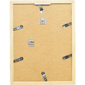 Efect cadru din lemn Top N alb 10.5x14.8 cm sticlă muzeu