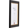 Effect Holzrahmen Profil 95 schwarz 10,5x14,8 cm Antireflexglas