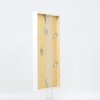 Effect Holzrahmen Profil 35 Weiß 13x13 cm Antireflexglas Massivholz